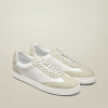 Charles Tyrwhitt Leather & Suede Sneakers — White - 47,5