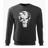 DRAGOWA pánska mikina Frank The Punisher, sivá 300g/m2 - M