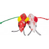 TRIXIE Xmas mouse - myš 7 cm, látková hračka pro kočky, 2 ks