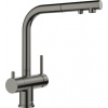 Blanco FONTAS-S II - batéria na filtrovanú a úžitkovú vodu Satin Dark Steel 527737