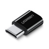 Ugreen adaptér Micro USB / USB-C čierny 30391