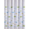 Aqualine ZV024 sprchový záves 180x180cm, vinyl, ryby