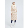 Max Original Leather Páperový kabát s kožušinou G-2P67A-1319 pearl (2XL 54-56) - Pearl - 2XL