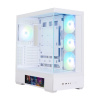 Počítačová skriňa ATX v prevedení midi-tower Zalman P40 DS Biela