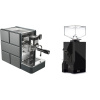 Stone Espresso Pure + Eureka Mignon Silenzio, BL black