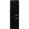 SMEG 51's Retro Style FAB32 kombinovaná chladnička s mrazákom dole čierna