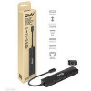Club3D hub USB-C, 6-in-1 Hub s HDMI 8K30Hz, 2xUSB Type-A, RJ45 a 2xUSB Type-C, Data a PD nabíjení 100W CSV-1596