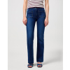 Dámské rifle Wrangler Flare 112351028 Dark Wash Velikost: W27, Délka: L30