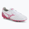 Futbalové kopačky Mizuno Morelia Neo IV Pro AG white/fuchsia purple/fuchsia purple