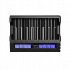 Nabíjačka XTAR VC8S 10440-26650 AAA AA A SC C Li-ION/Ni-MH, 8 kanálov, USB-C