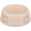 Trixie Keramická miska pre mačky s nápisom CATS, 0,15 l/12 cm, ružová