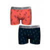 Pánske boxerky John Frank JF2BEF28 2Pack M Podľa obrázku