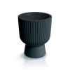 Prosperplast Kvetináč MILLY s vkladom 29,8 cm antracitový