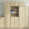 Úzká úložná dub sonoma 70x42,5x225 cm kompozitní dřevo Hnědá 3281317