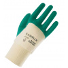 Pracovné rukavice Ansell Easy Flex® 47-200 - dĺžka 270 mm Farba: Biela;Zelená, Veľkosť rukavíc: 9