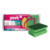 Hubka York 031010, špongia na kuchynský riad, ergonomická, 9x7x4,3 cm, bal. 3 ks