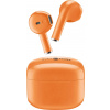 Cellularline Headset do uší (In Ear) Bluetooth®, Bez kabelu oranžová Nabíjecí pouzdro