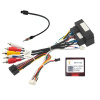 2DIN Prepojovací kábel s CANBUS pre autorádio - 16PIN do Fiat, Peugeot, Citroen