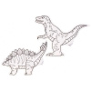 Omaľovánky nafukovací box Dinosaury sada 2ks