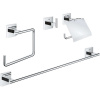 GROHE Start Cube súprava doplnkov do kúpeľne 4v1, chróm, 41115000