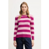 Vlnený sveter United Colors of Benetton 103ME107E ružová XL