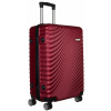 Stredný kufr peterson ptn ml-29-wine m 78 l (Peterson Solid Karit na kolesách cestovná batožina)