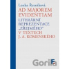 Ad majorem evidentiam - Lenka Řezníková