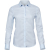 TeeJays Košile TJ 4025, elastická, dlouhý rukáv, dámská COT18402503713-light blue 3XL Modrá světlá