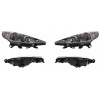 REFLEKTOR LAMPA PEUGEOT 207 06-13 L+P TYC