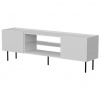 Cama Meble Tv stolík LUCCA 180 EF, biely mat