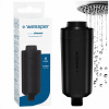 Sprchový filter NA VODU Wessper AquaShower KDF čierny do sprchy 7500 l