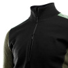 Funkčné tričko Aclima WoolNet Mockneck Shirt Men Jet Black / Olive Night / Dill