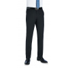 Pánske nohavice k obleku Holbeck Slim Fit Brook Taverner - Nezakončená dĺžka 92 cm, Veľkosť 46, Farba Čierna