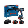 BOSCH Aku vŕtací skrutkovač GSR18V-150 (3x akumulátor 8 Ah) 0615A5002T