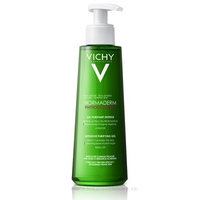 VICHY NORMADERM PHYTOSOLUTION GEL čistiaci gél pre pleť so sklonom k akné 1x200 ml