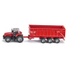 Siku Farmer 1844 traktor Massey Ferguson s návesom Krampe 1:87