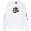 pánske tričko SANTA CRUZ KICKBACK FRONT TEE WHITE L