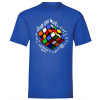 Rubik – čo na tom nevieš - Kráľovsky modrá , Pánske , XL