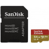 SanDisk Extreme microSDXC 64GB 170MB/s + adaptér SDSQXAH-064G-GN6AA