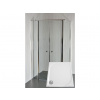 Arttec ARTTEC SALOON D 8 sprchový kút 90x100 cm sklo Grape pr. Chróm+vanička liaty mramor PAN04671