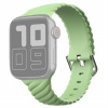 AppleKing prepletený silikónový remienok pre Apple Watch Ultra 49mm / 46mm / 45mm / 44mm / 42mm - zelený - možnosť vrátiť tovar ZADARMO do 30tich dní