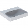 Geberit Malé umývadlo Geberit Smyle Square: 50x16x41cm, Biela, Otvor pre batériu=V strede, Prepad=Viditeľné 500.256.01.1