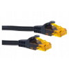Patchcord Libox U/UTP 6 RJ45 / RJ45 10 m čierny