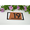 Číslo na dom: Wood Style - šesťciferné
