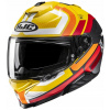 INTEGRÁLNA MOTOCYKLOVÁ PRILBA HJC I71 VIZ YELLOW/RED XL