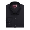 Pánska košeľa dlhý rukáv Rapino Brook Taverner Classic fit Easy iron, Veľkosť 48, Farba Čierna