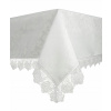 Obrús na stôl - Fain -rezistentný obrus 280 x 150 cm (Biela škvrna -rezistentný obrus s čipkou Guipure 150x280)