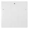 HACO Dvierka revízne RD, 600 x 600 mm, so zámkom, biela 0120