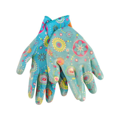 Extol Premium rukavice zahradní nylonové polomáčené v nitrilu velikost 9" 8856671