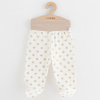 Dojčenské polodupačky New Baby Classic II hviezdy béžové